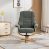 Sardinia Recliner Chair & Footstool in Chacha Fern
